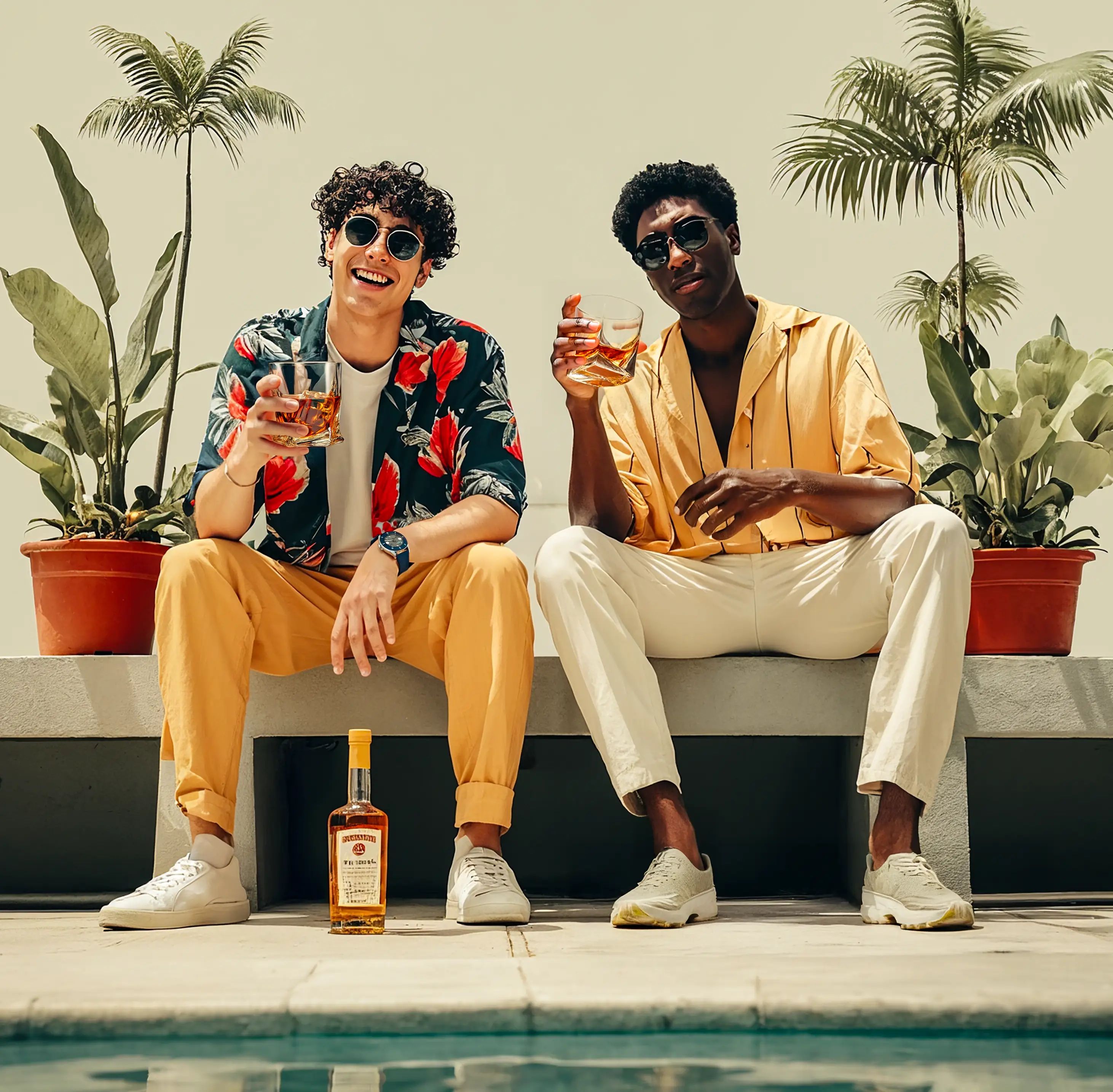 Latest Release wine collection 072 - Premium bottle visualization