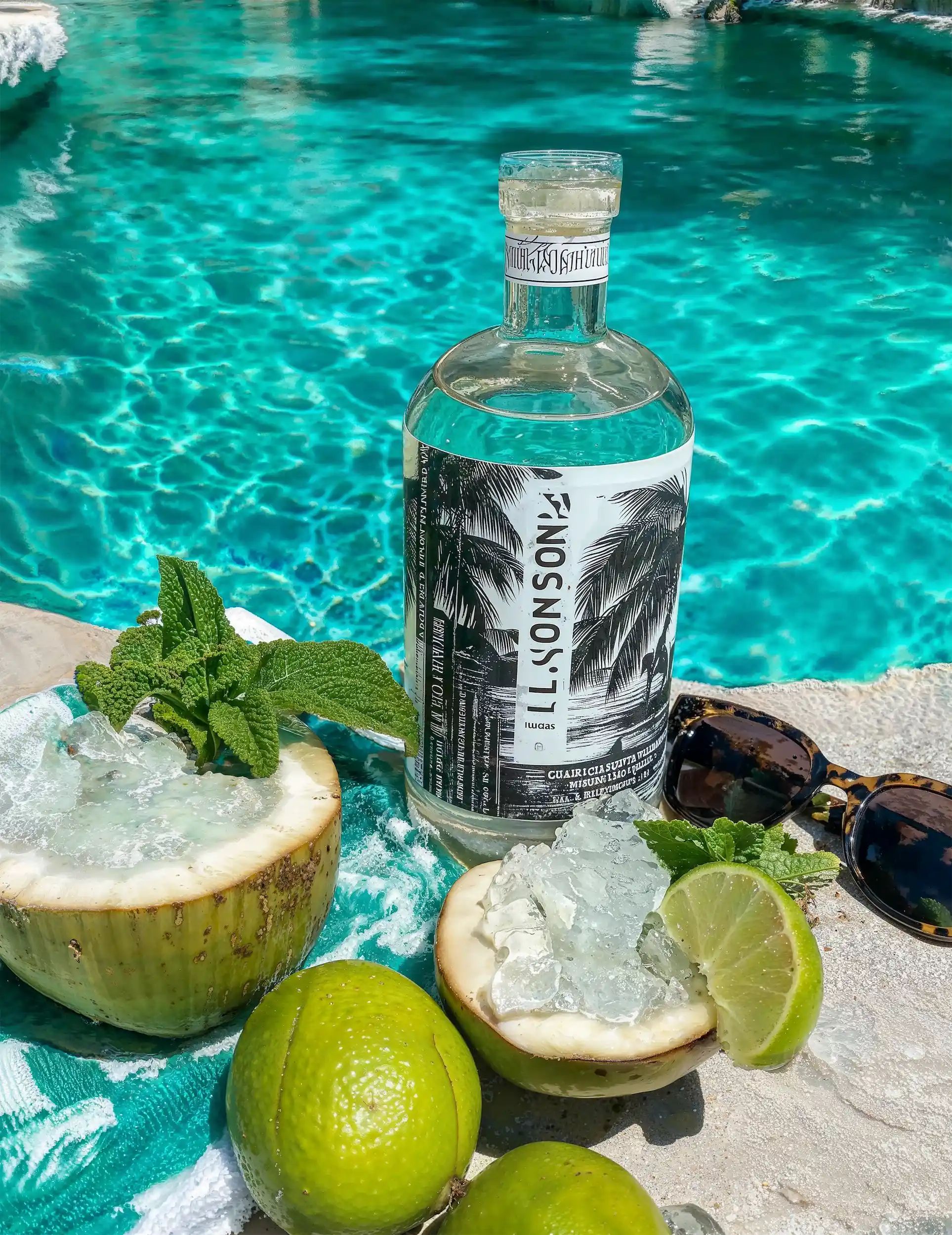 Latest Release wine collection 080 - Premium bottle visualization