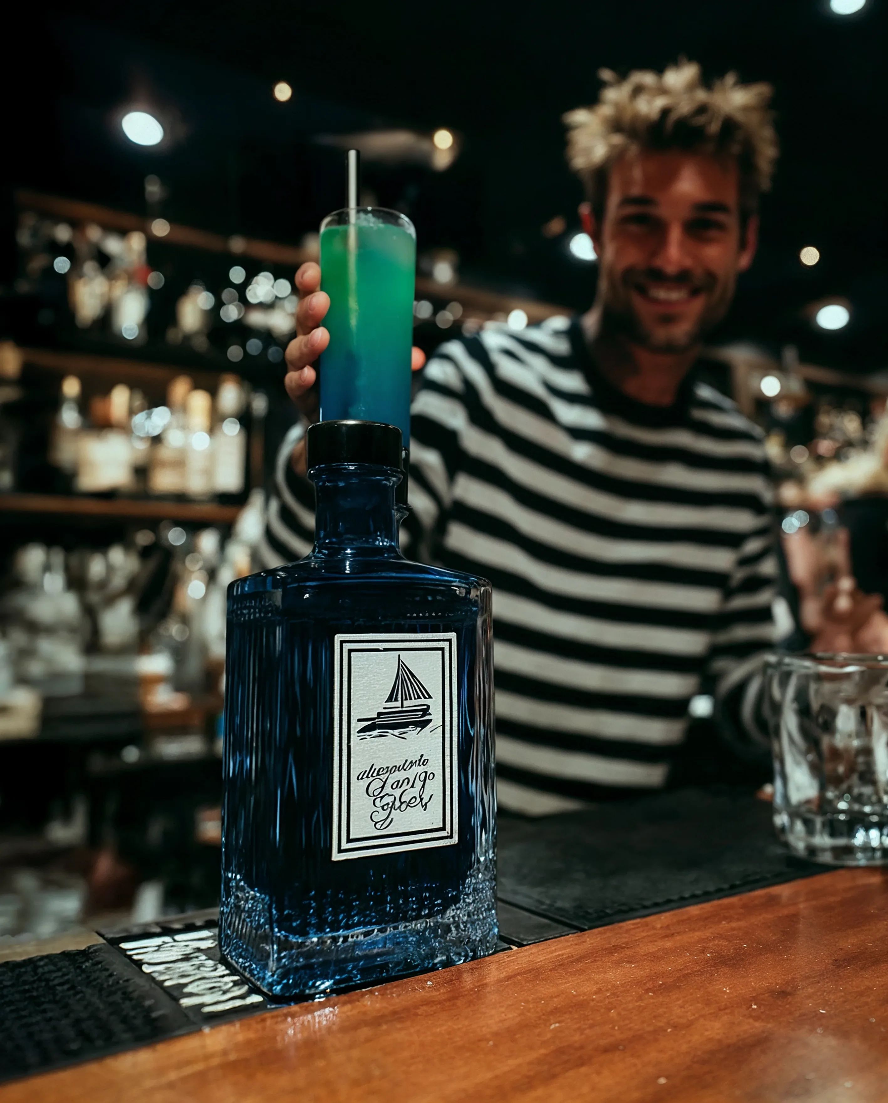 Latest Release wine collection 082 - Premium bottle visualization