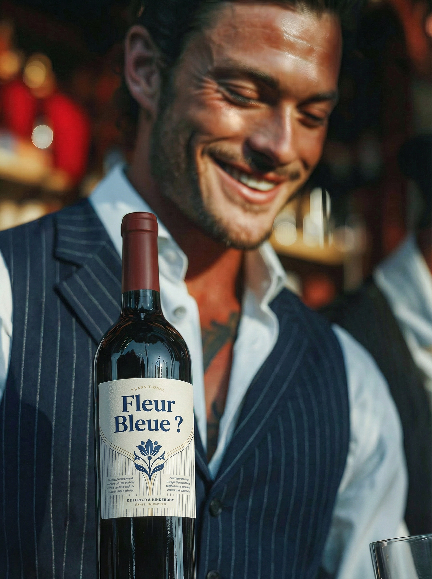 Latest Release wine collection 100 - Premium bottle visualization