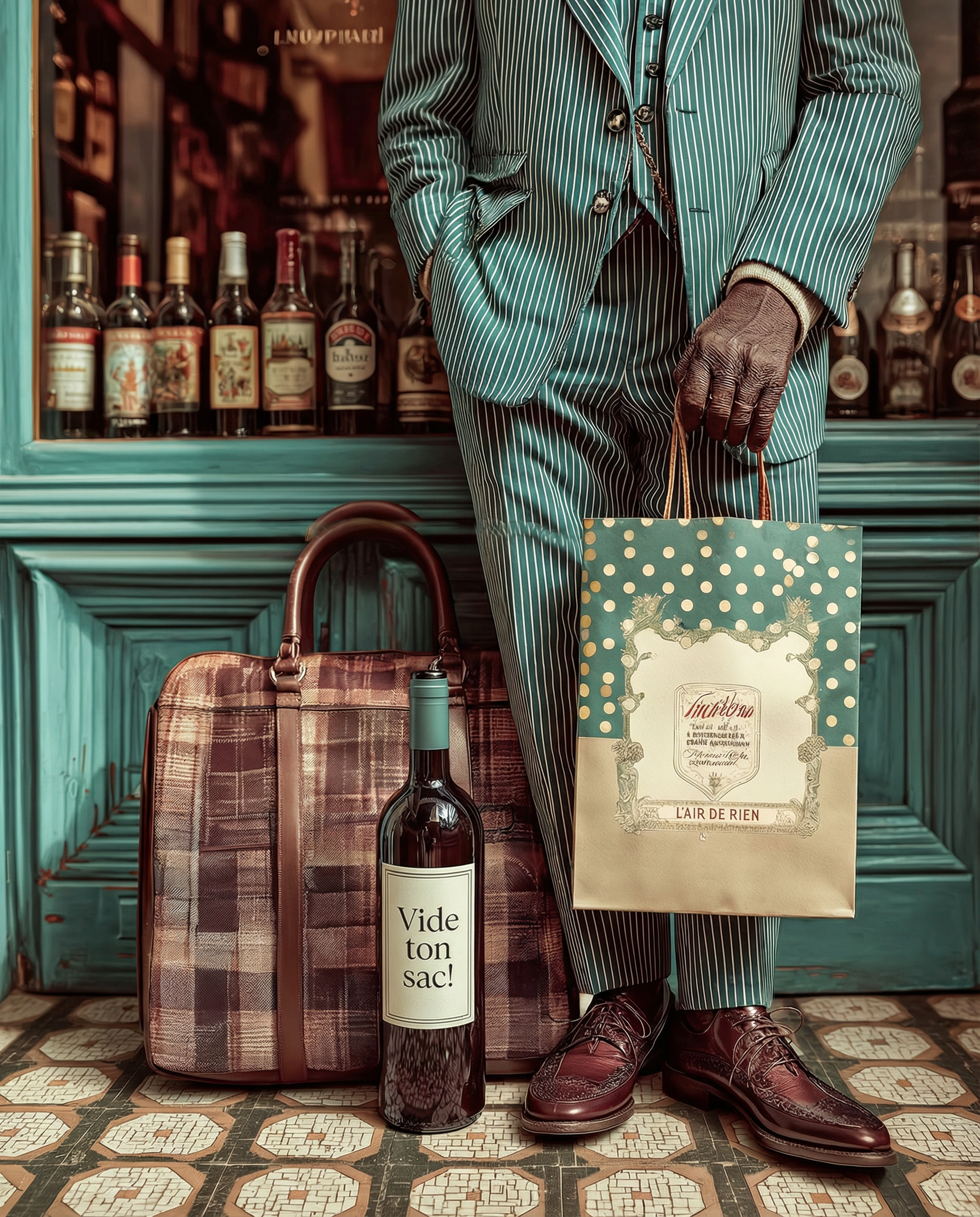 Red wine collection 086 - Premium bottle visualization