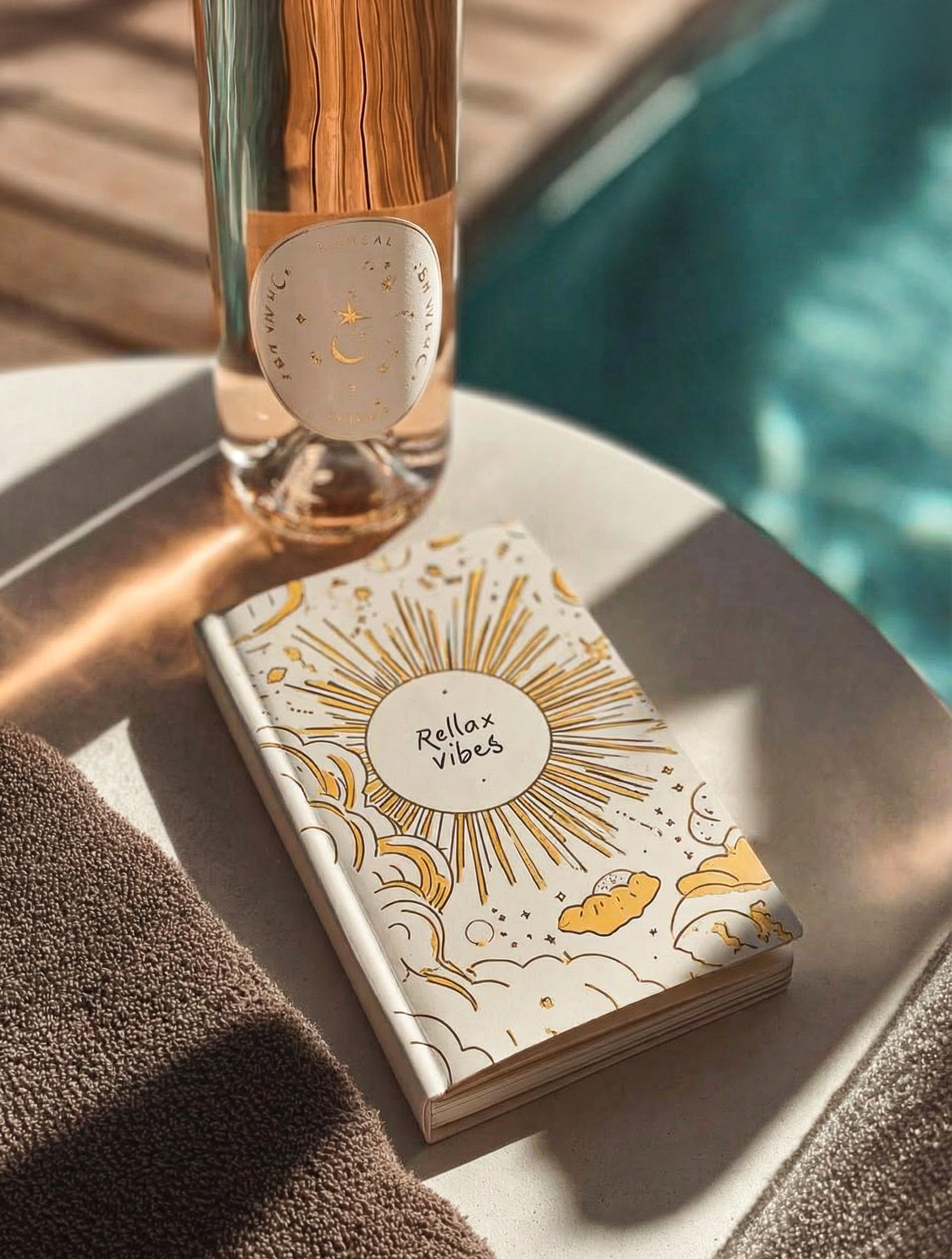 Rosé wine collection 096 - Premium bottle visualization