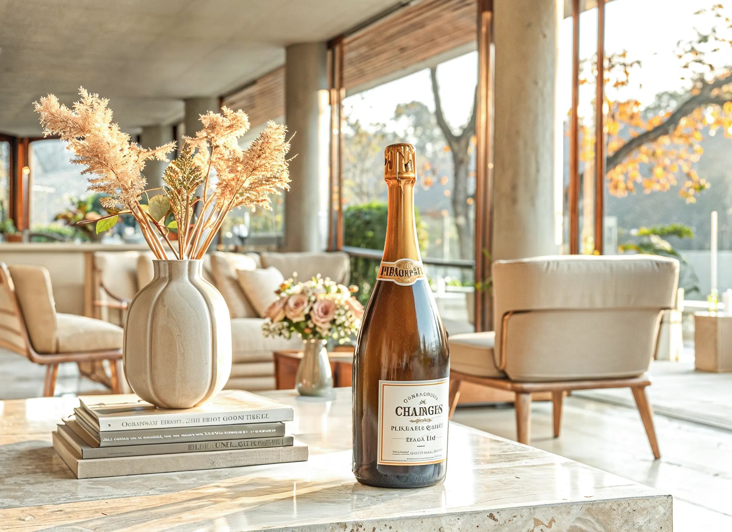 Sparkling wine collection 200 - Premium bottle visualization