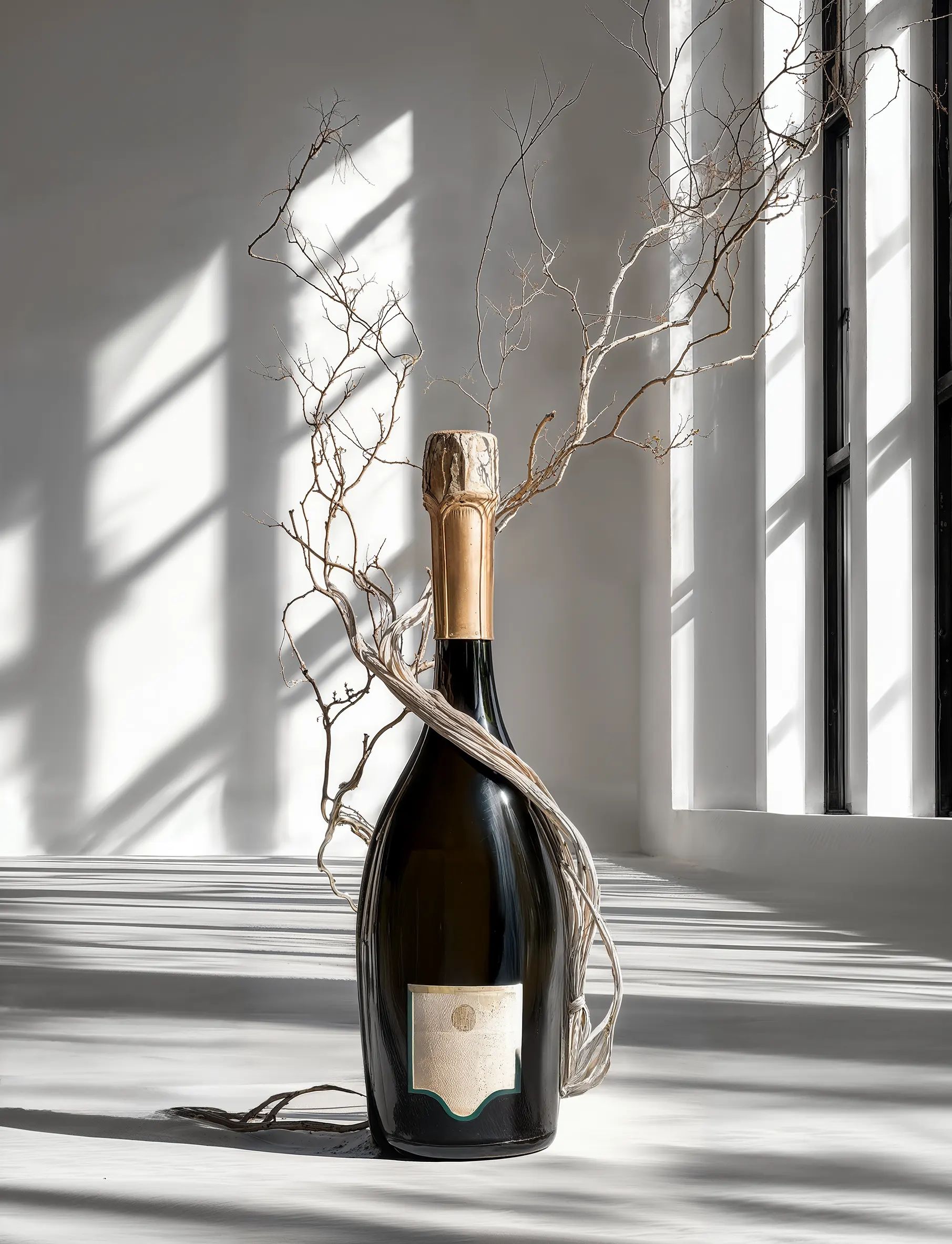 Sparkling wine collection 225 - Premium bottle visualization