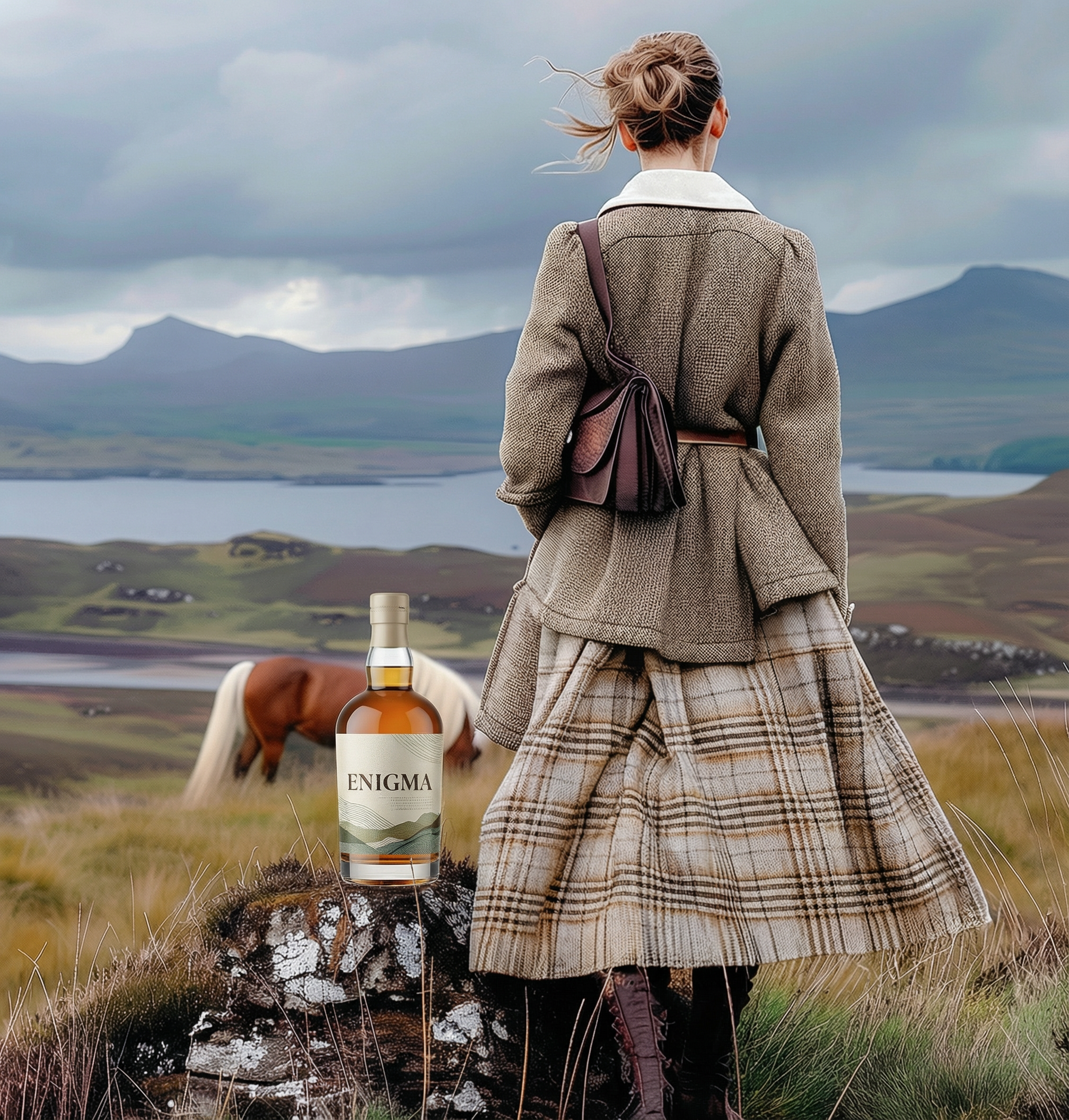 Sparkling wine collection 269 - Premium bottle visualization