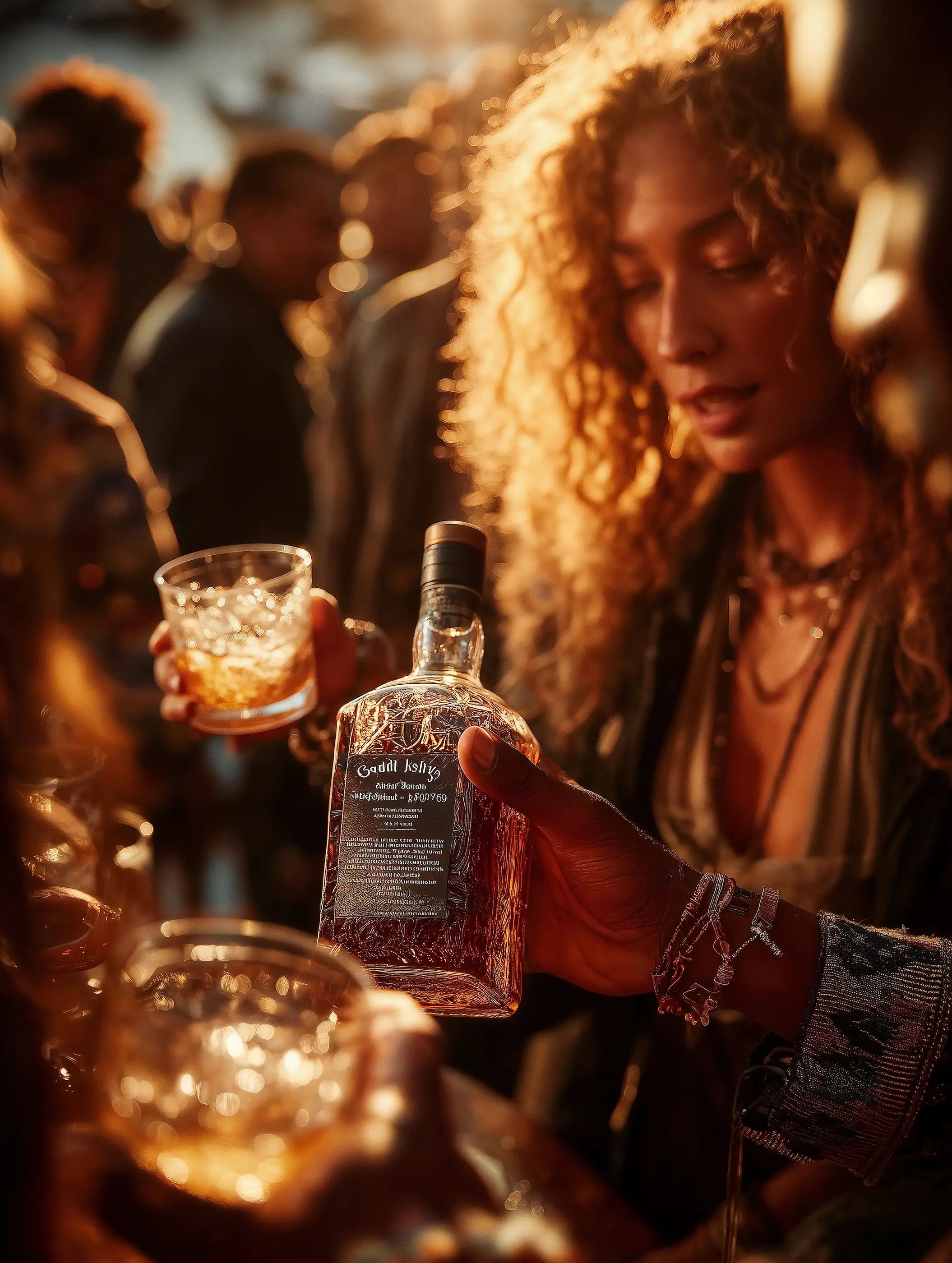 Spirituous wine collection 115 - Premium bottle visualization