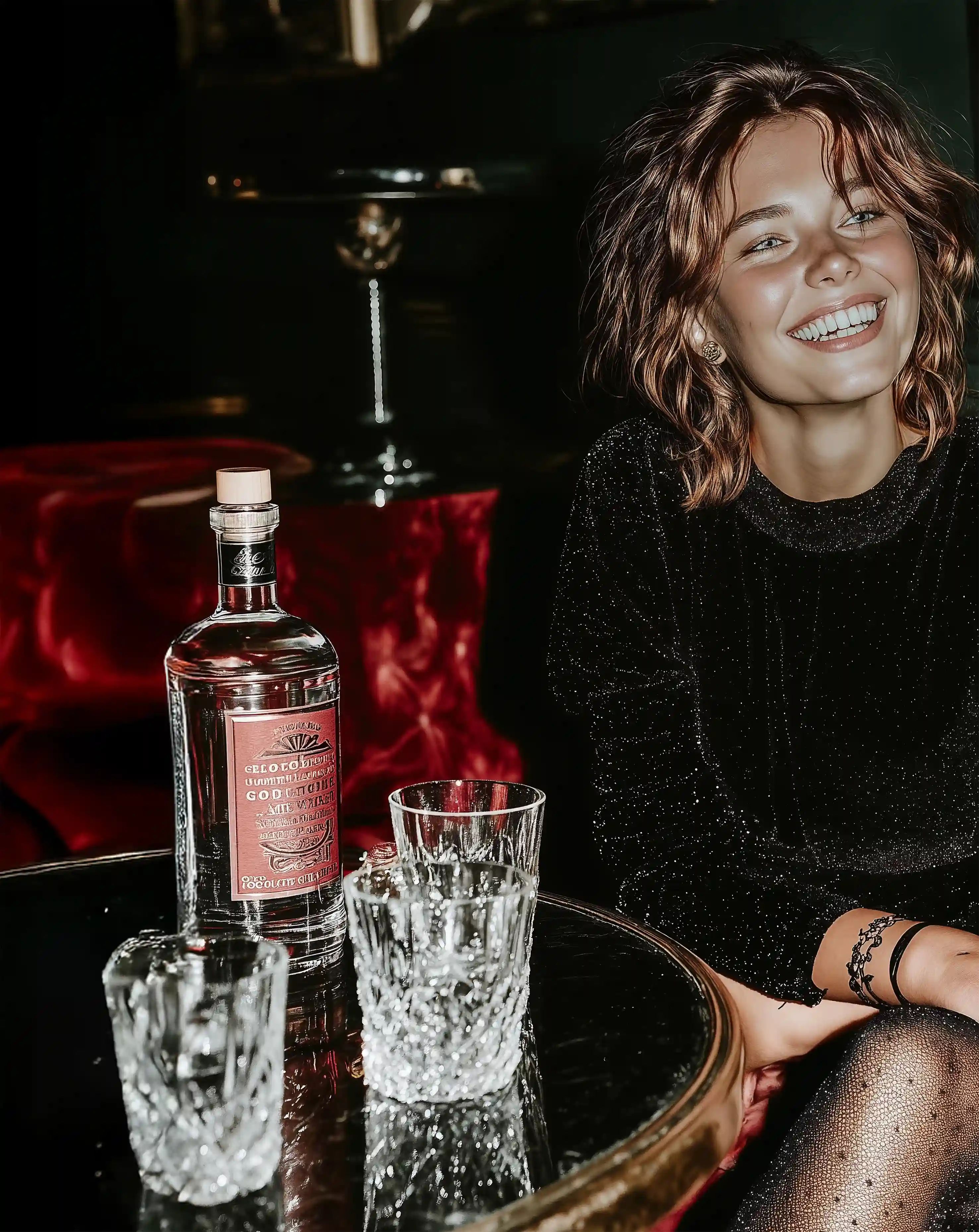 Spirituous wine collection 124 - Premium bottle visualization