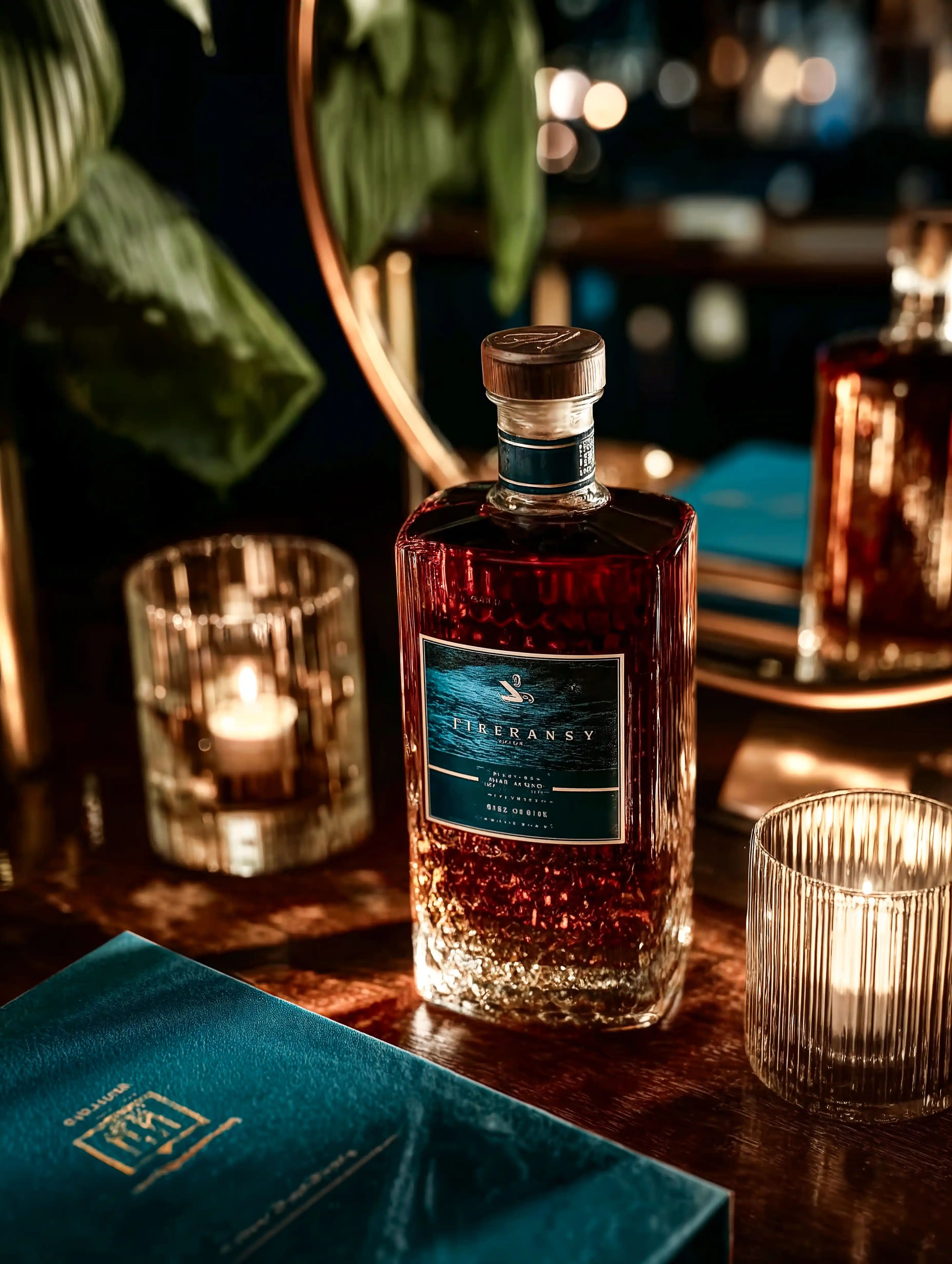 Spirituous wine collection 125 - Premium bottle visualization