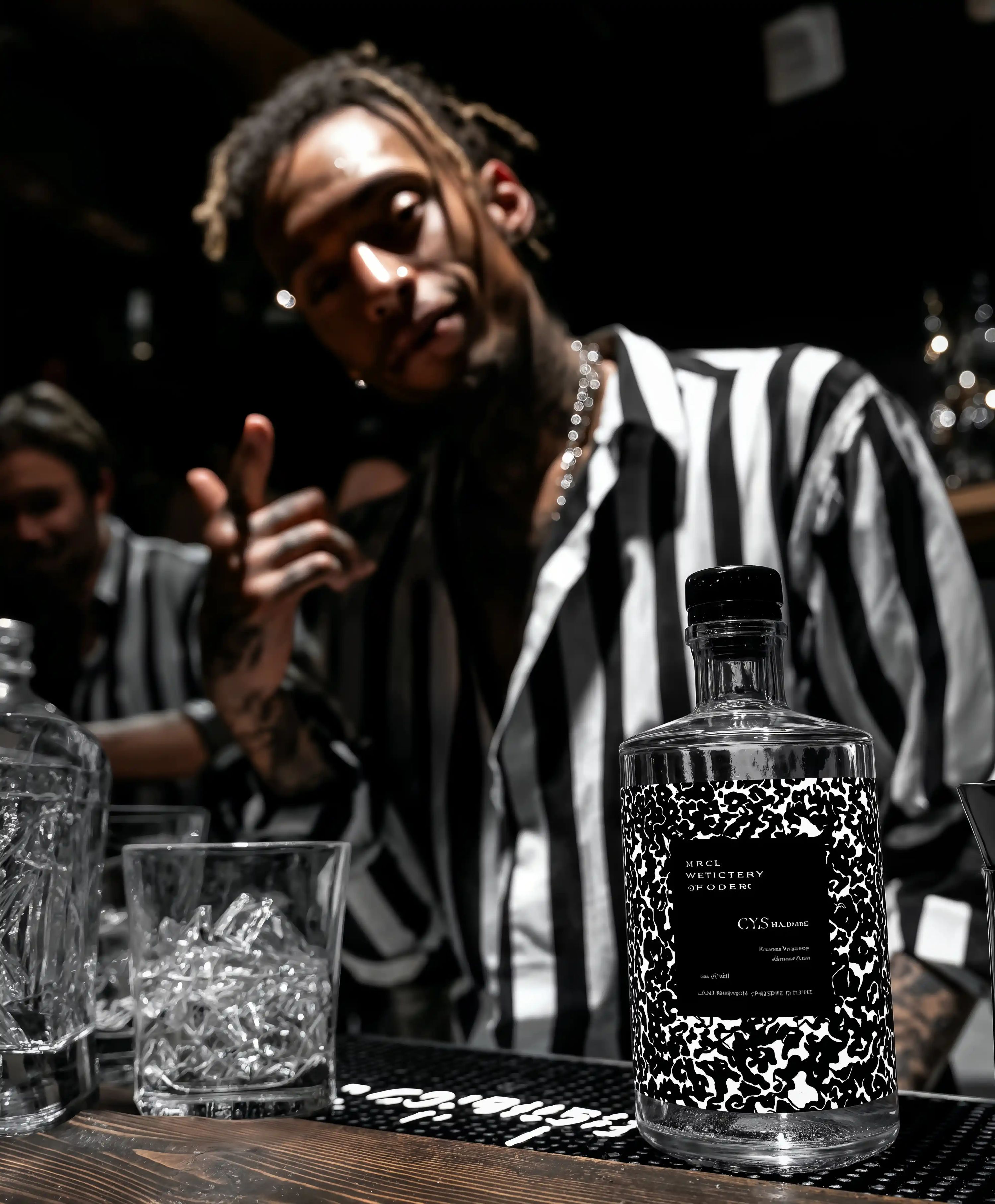 Spirituous wine collection 141 - Premium bottle visualization