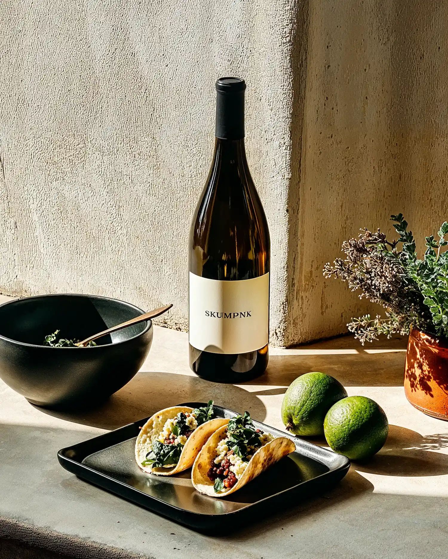 Red wine collection 3051 - Premium bottle visualization