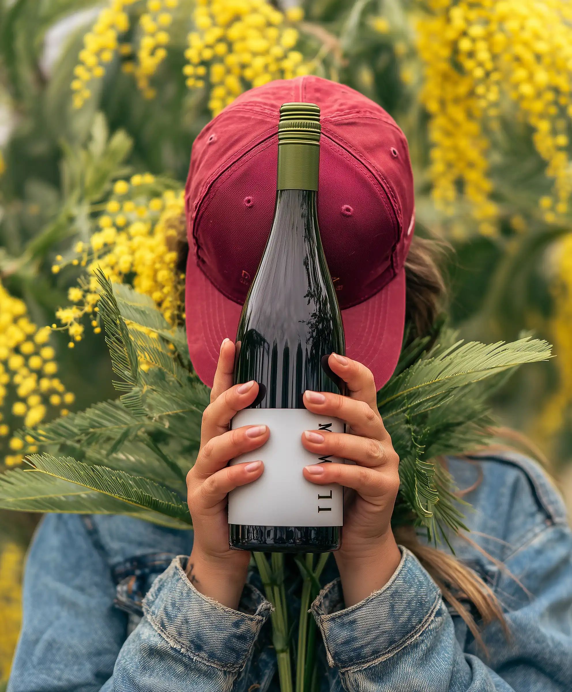 Red wine collection 3060 - Premium bottle visualization