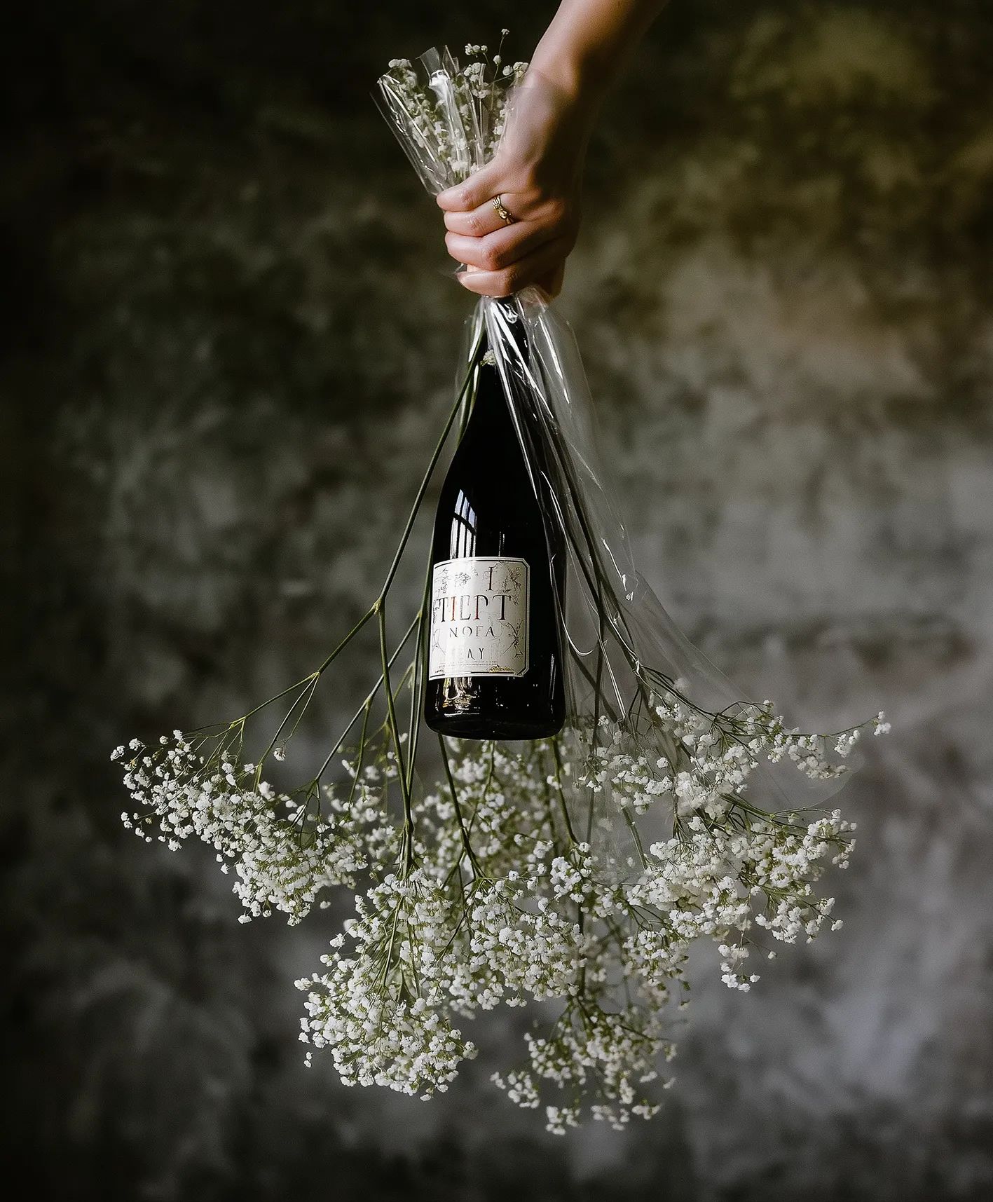 Red wine collection 3063 - Premium bottle visualization