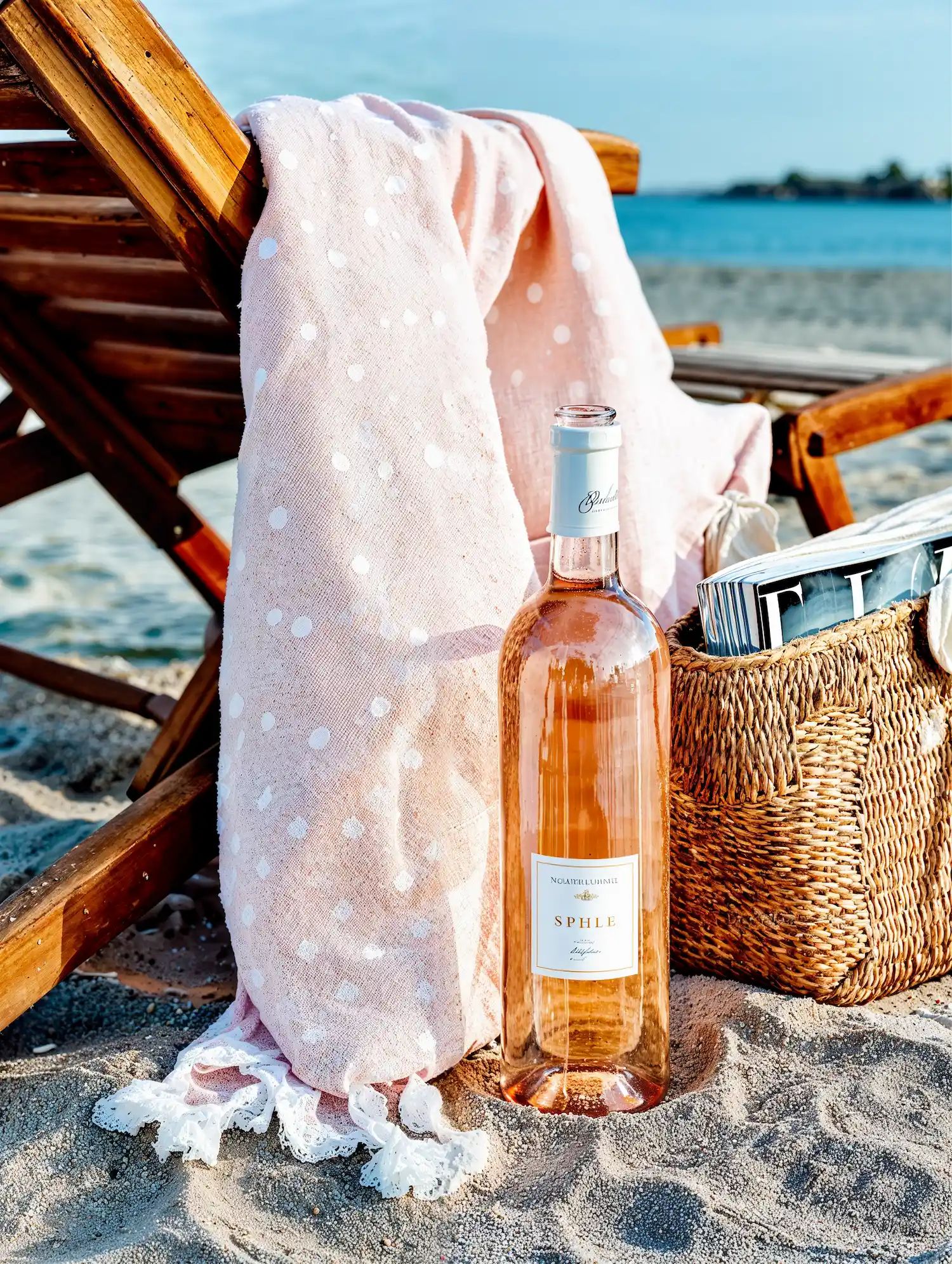 Rosé wine collection 250 - Premium bottle visualization