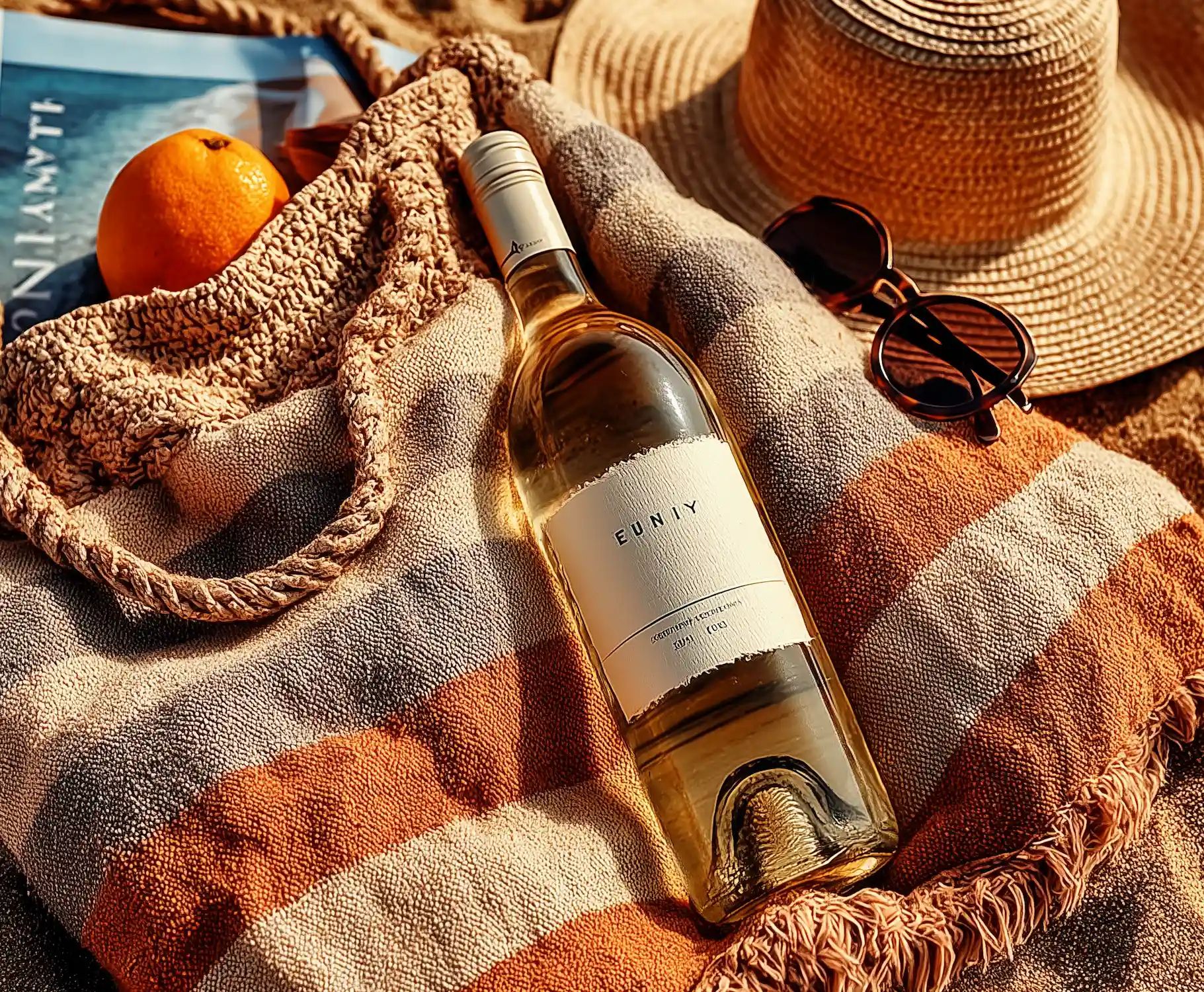 Rosé wine collection 251 - Premium bottle visualization