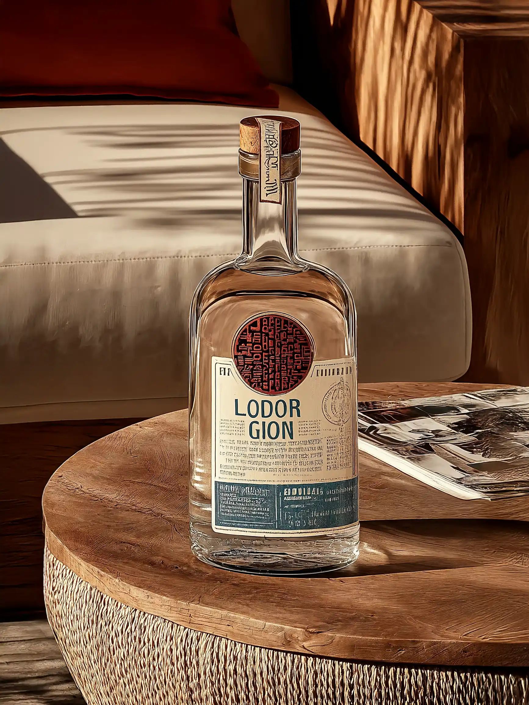 Spirituous wine collection 107 - Premium bottle visualization