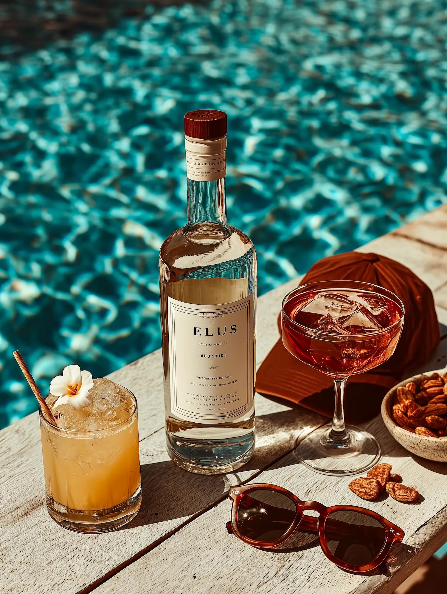 Spirituous wine collection 110 - Premium bottle visualization