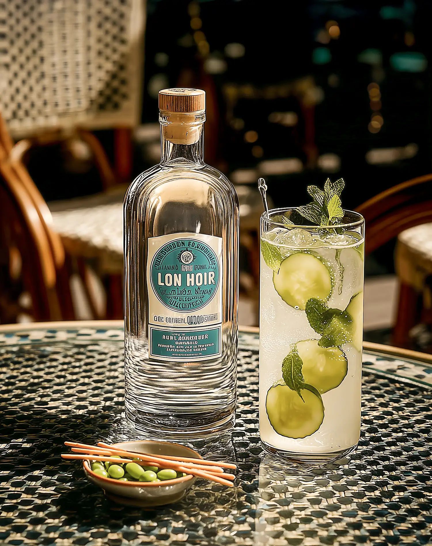 Spirituous wine collection 112 - Premium bottle visualization