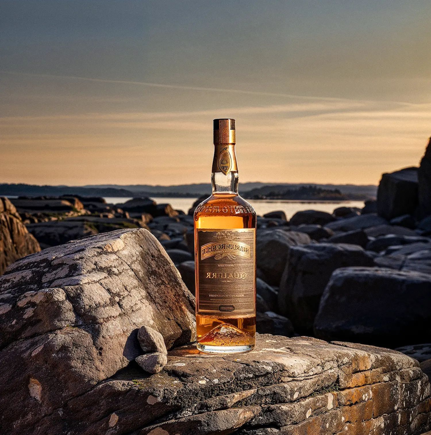 Spirituous wine collection 113 - Premium bottle visualization