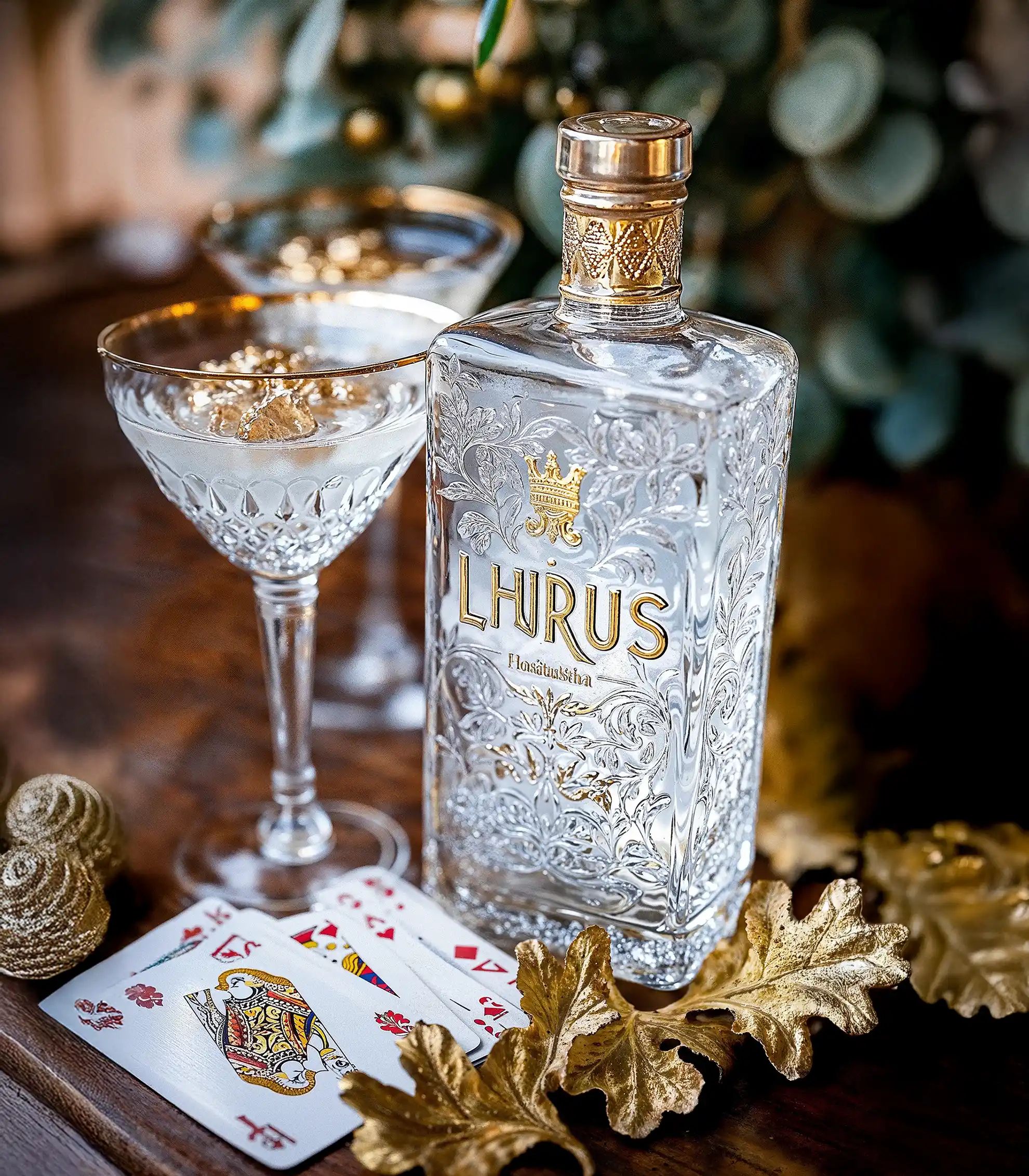 Spirituous wine collection 116 - Premium bottle visualization