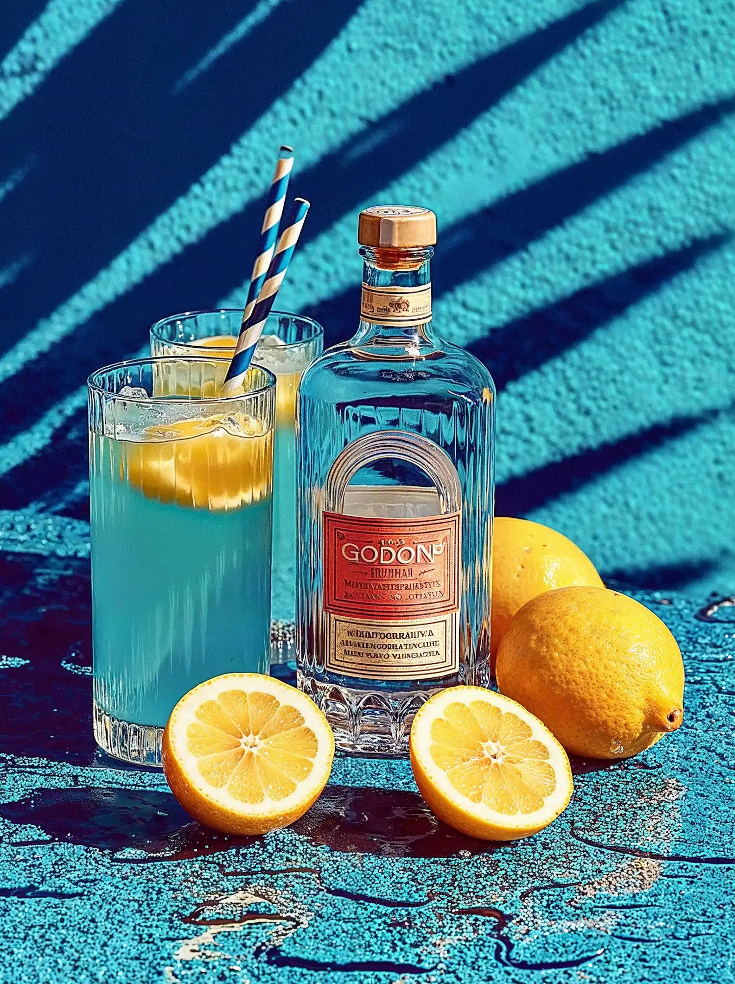 Spirituous wine collection 008 - Premium bottle visualization