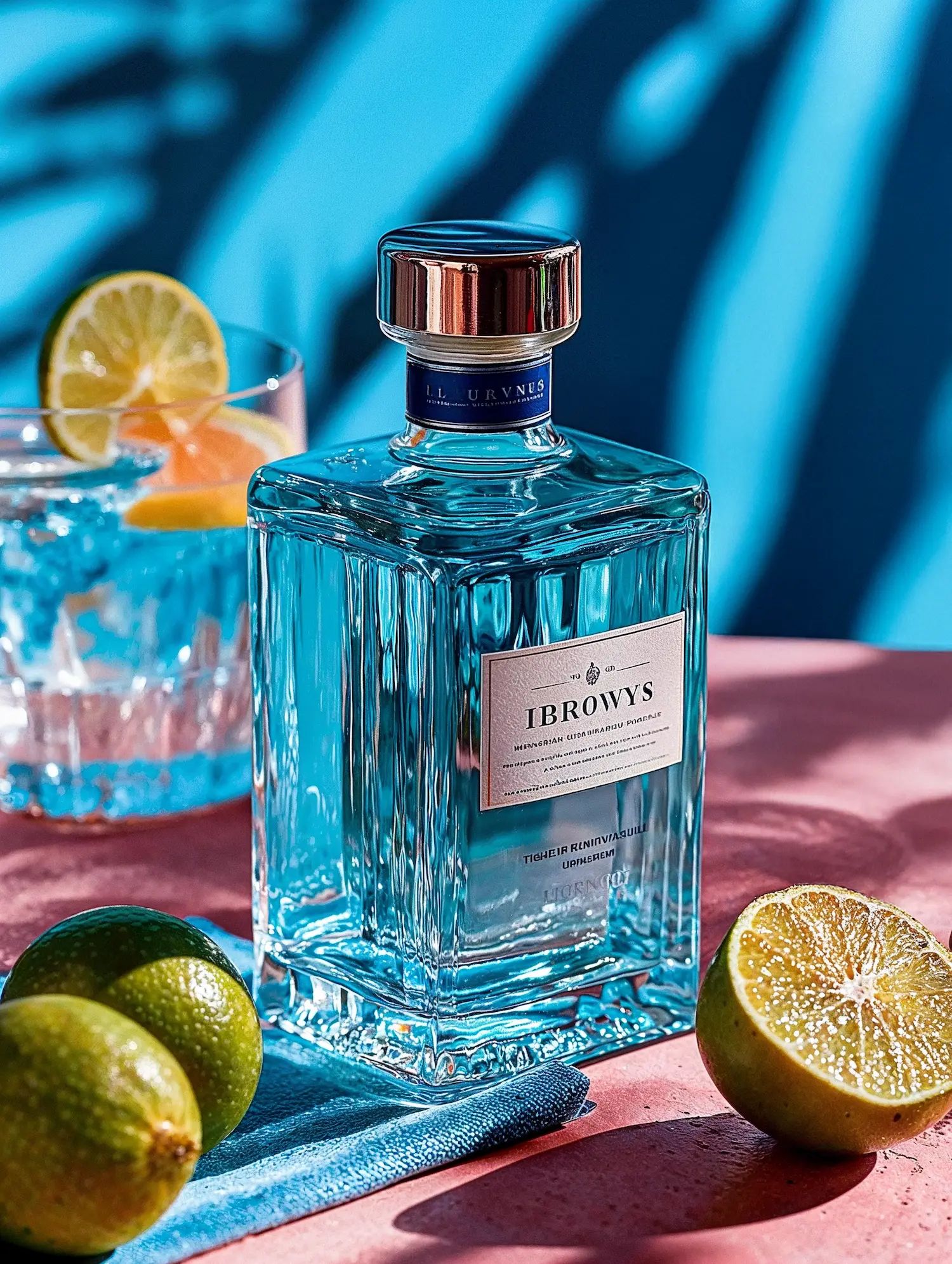 Spirituous wine collection 095 - Premium bottle visualization