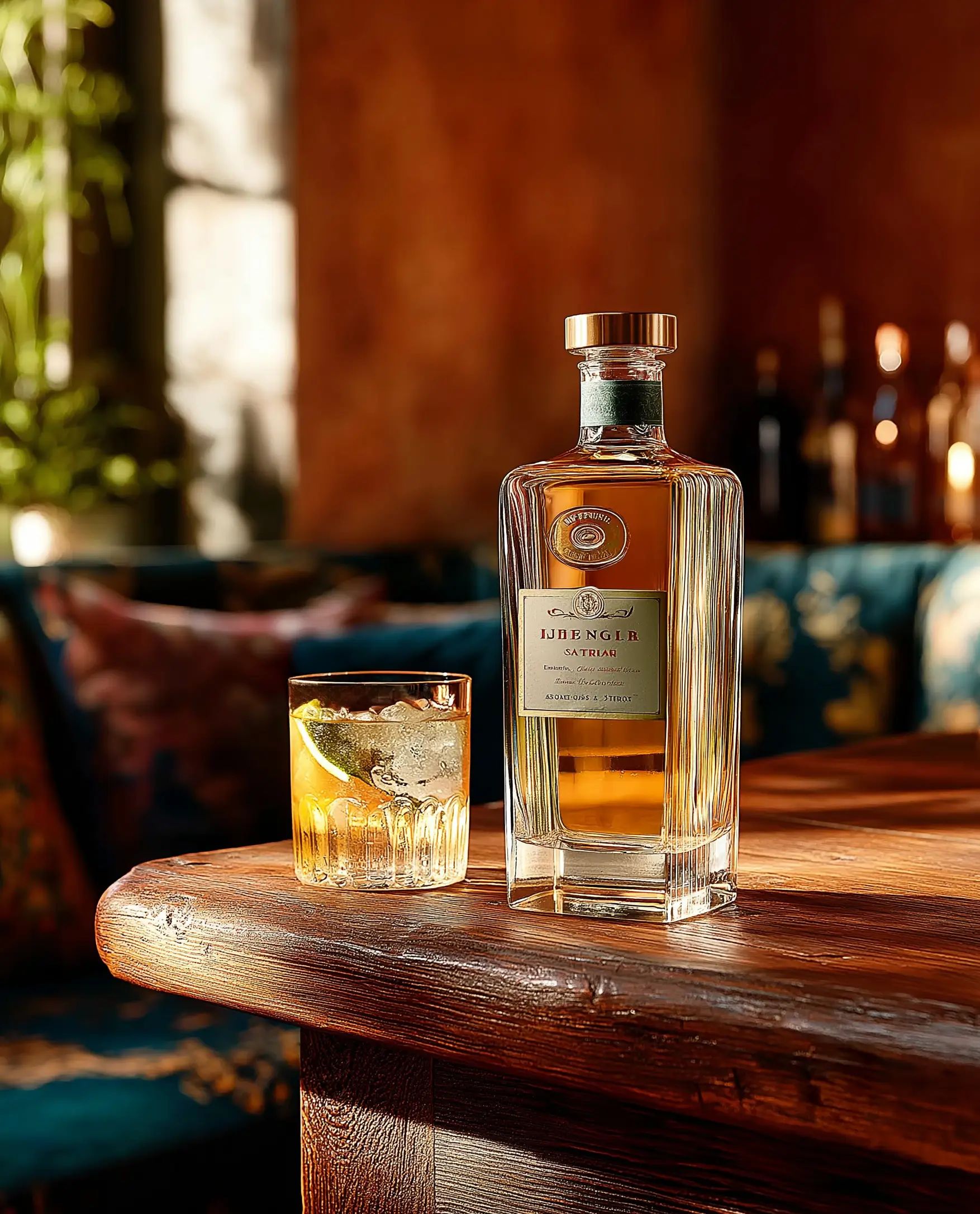 Spirituous wine collection 097 - Premium bottle visualization