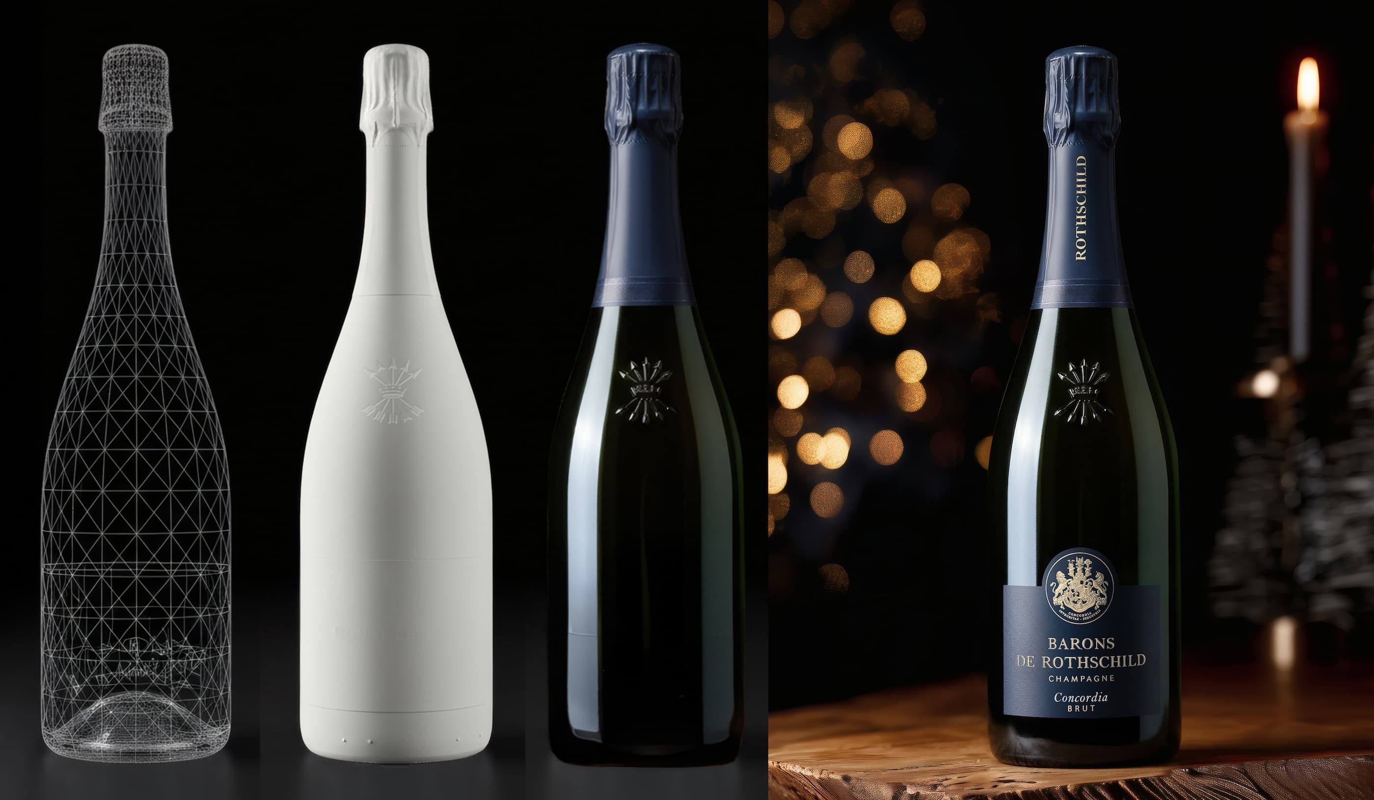 Shootless visuals for beverage brands